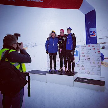 Isak Stiansson Pedersen islandsk mester på sprint
